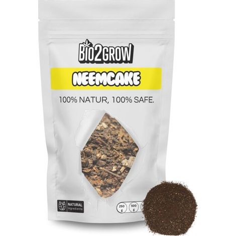 Bio2Grow Neem Cake 500 Gramm – Organischer Dünger Schädlingsschutz (1/5)