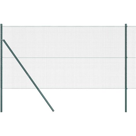 Maison Exclusive - Ground Fix Geschweißter Drahtzaun 25 x 1,2 m (