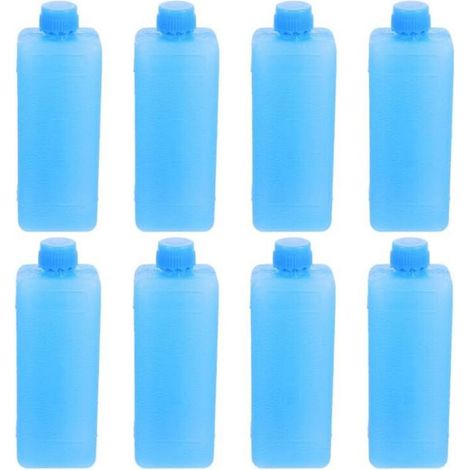 Geeignet für 10er-Packungen tragbare Eiswürfel für Klimaanlagen, wiederverwendbar, geeignet zur Aufbewahrung und Kühlung von Lebensmitteln.