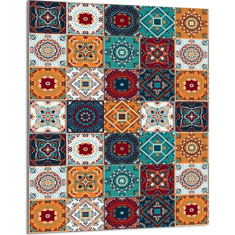 TAGLIERE IN VETRO 40x52 Mosaico (1/5)