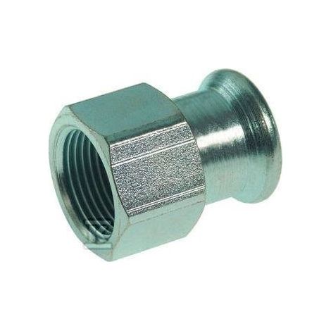 Conector con boquilla de acero GW 35XR5/4.