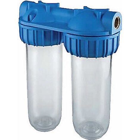 Atlas filtri senior douplex plus 3p afo sx contenitore doppio filtro acqua 10" t (1/2)