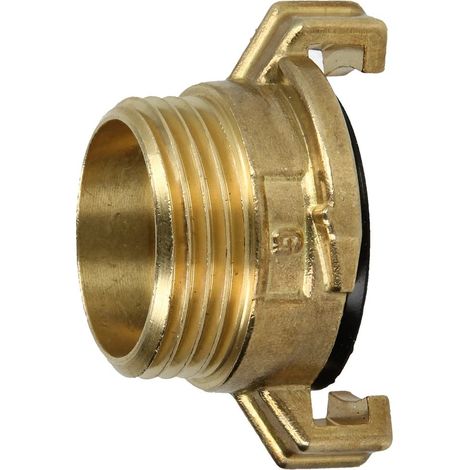 Raccord rapide en laiton à filetage mâle 1 1/2''