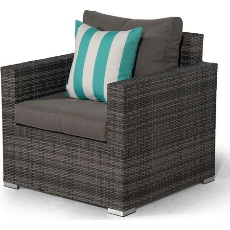 Giardino Sydney Rattan Armchair - Grey (1/5)