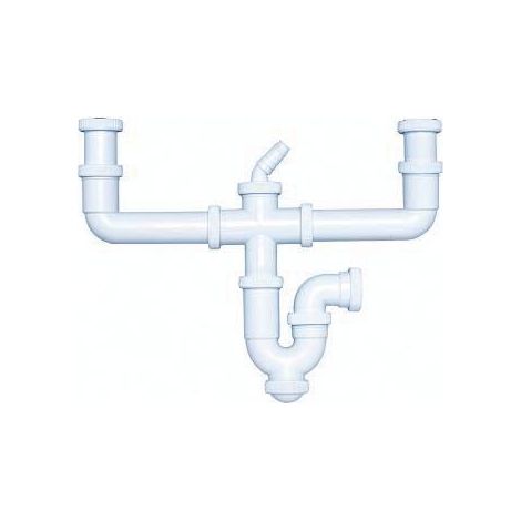 Sifón curvo extensible C-48 -