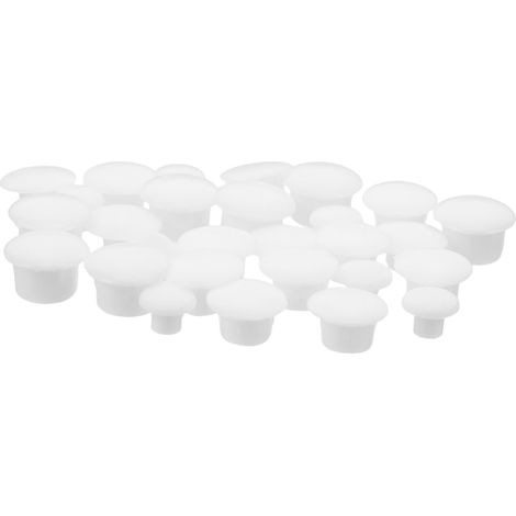 Garneck Lot de 200 cache-vis blancs pour meubles (1/5)