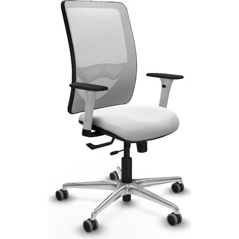 Chaise de bureau piqueras y crespo Zulema blanc mousse haute qualité (1/2)