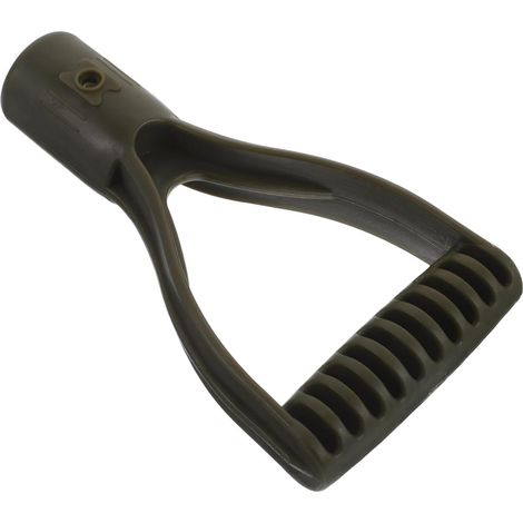 Manico di ricambio in plastica a forma di D, leggero, per pale da neve e attrezzi da giardinaggio, ideale per campeggio e paesaggistica.