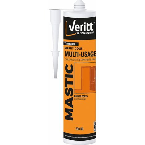 Mastice Colla Multiuso Veritt Trasparente 290ml - Veritt