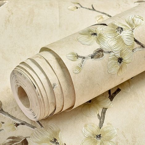 Self adhesive wallpaper bedroom wallpaper wall decoration 0.53x4m