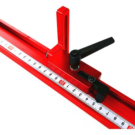45 Typ 1220 mm Holzbearbeitungsschiene, Holzbearbeitungstischvariante, T-Nut-Gehrungssägeschiene (1/5)