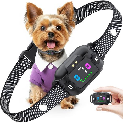 Collier Anti Aboiement Chiens, Détection Intelligente des Aboiements (1/5)