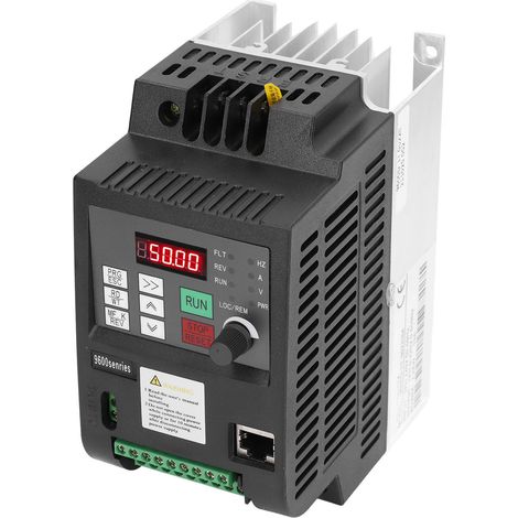 Variateur de vitesse pour moteur monophasé NFLIXIN VFD 220 V 2,2 kW à entrée et sortie uniques (1/5)