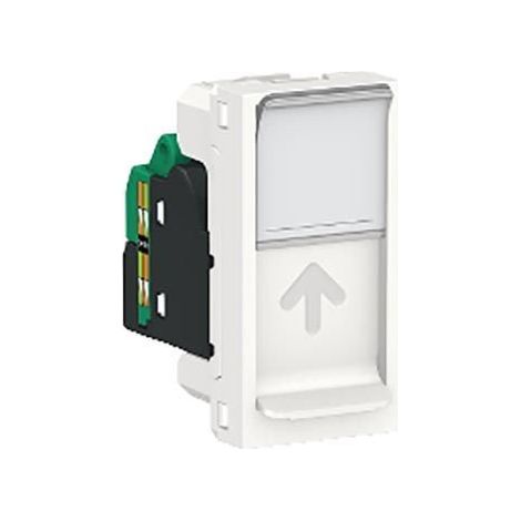 Toma RJ45 categoría 5e UTP 1 modulo polar SCHNEIDER NU341018