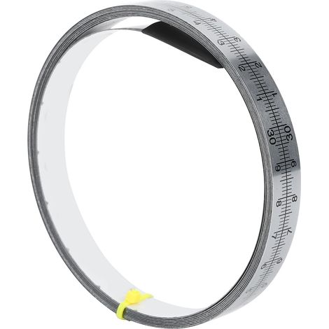 Règle en acier inoxydable 250 cm pour menuiserie et métrologie, outil de mesure précis (1/5)