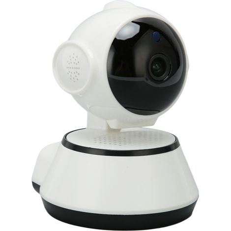 Caméra de sécurité panoramique et inclinable sans fil Wi-Fi grand angle, surveillance à distance intelligente, caméra pour bébé et animaux de compagnie, alimentation secteur 110-240 V, prise européenn (1/5)