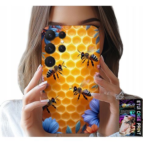 Funda para Samsung Galaxy S24 Ultra - Funda trasera con diseño de panal de abejas UL (1/5)