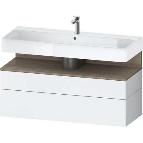 Duravit Collection One bâti-support pour lavabo, 1 tiroir et 1 (1/2)
