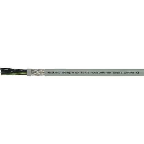 Cable flex PVC 5x1,5mm blin. HELUKABEL FLEXCYJZ515