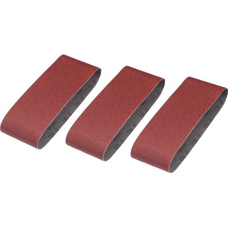 NASTRO ABRASIVO PER LEVIGATRICI A NASTRO mm 75 x 457 - gr. 80
