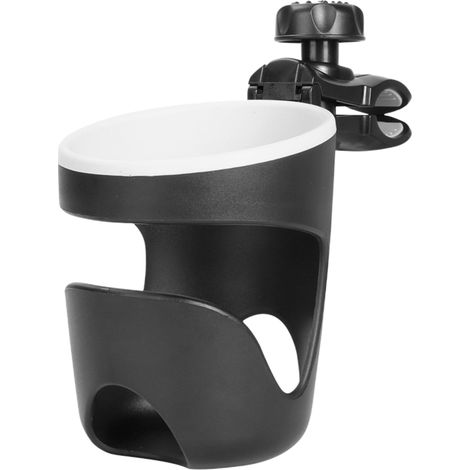 Porte-gobelet universel pour poussette bébé, rotation 360°, compatible avec la plupart des poussettes, support boisson pour poussette enfant. (1/5)