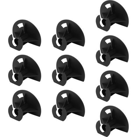10 Protections de Rayons pour Roue Libre - Couvre-Rayons Antichoc pour Vélos et VAE (1/5)