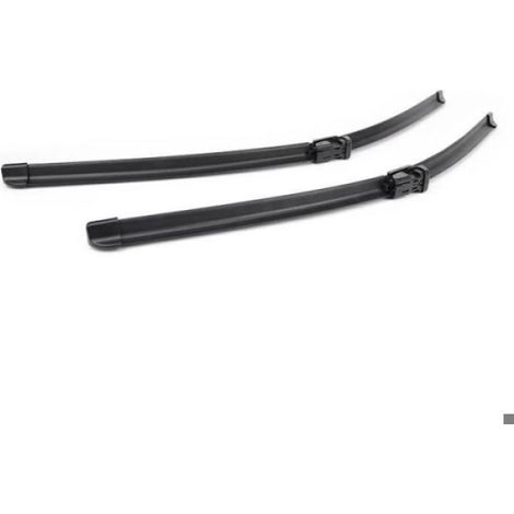 Balai Essuie-Glace - Caoutchouc Naturel Haute Résistance - Pour VW Touran MK1 2007 À 2015 - Lot De 2 (1/4)