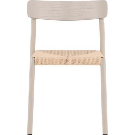 Malmön Esszimmerstuhl geflecht beige.