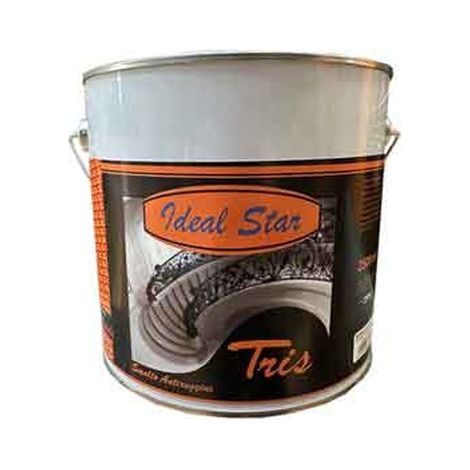 PEINTURE ANTIRROUILLE EN SEAU 'TRIS' CARDINAL 2,5 L -