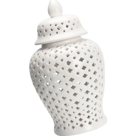 Vase Céramique Creux pour Arrangements Floraux Délicats Décoration Élégante pour Mariage Et Intérieur Style Européen Matériau Léger Et Résistant (1/5)