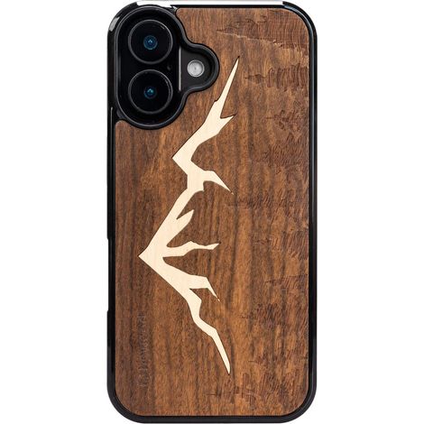 Custodia in legno Bewood per iPhone 17 imbuia top (1/5)