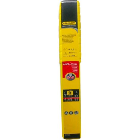 Elettrodo 2,5x 350mm  110pcs  Stanley