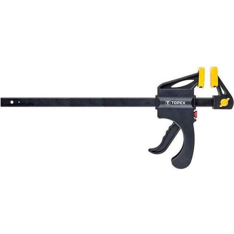 Serre-joint Rapide - 30 cm - Pour Menuiserie et Assemblage Bois - 1 Pièce (1/4)