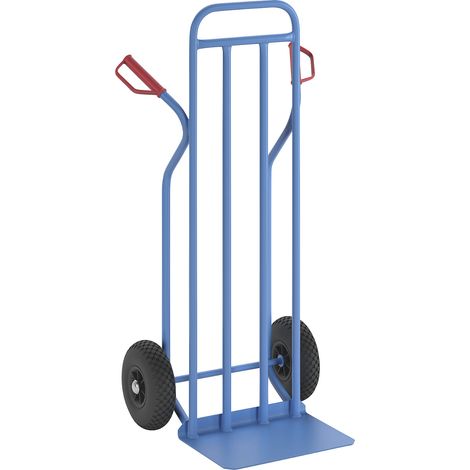 eurokraft pro, Diable en acier, modèle XXL, bavette (1/5)