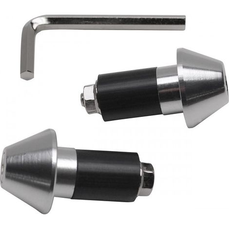 Lenkerendstück replay parapluie alu poliert für Lenker Ø14mm moto (1/3)