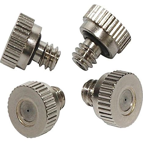 Lot de 4 Buses Brumisateur Hautes Performances - Pour Brumisateur Extérieur O’Fresh - Qualité Inox（0.3mm）
