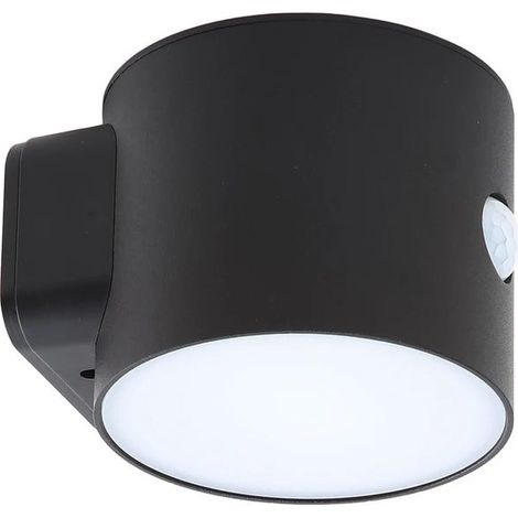 [NEUWERTIG] B-Ware Lindby Wandleuchte Außen Gartenleuchte Amren LED Lampe mit Bewegungsmelder Solar (1/2)