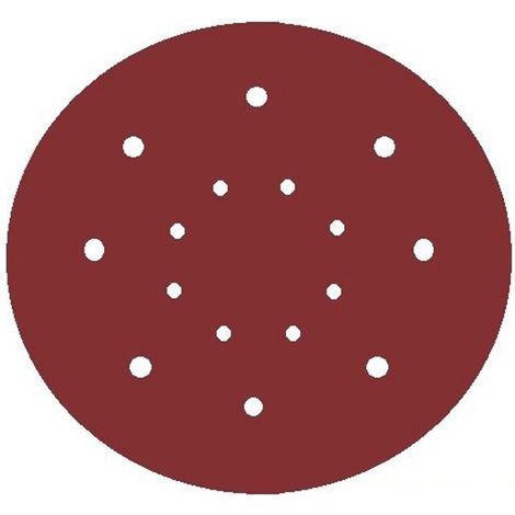 10pz - Disco abrasivo 225MM - GRANA 180 - dischi carta vetro abrasiva x levigatrice giraffa