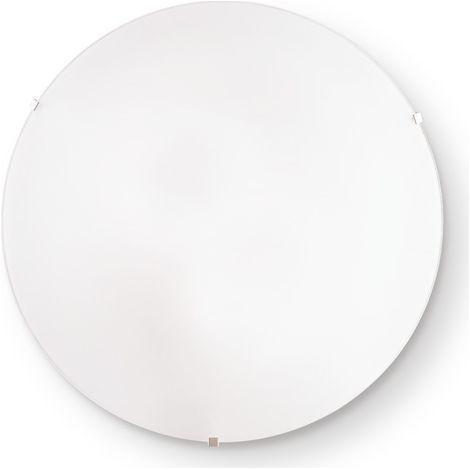Plafoniera Moderna Simply Vetro Bianco 2 Luci E27 (1/2)