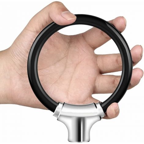Bike Lock, Cable Lock, Bike Lock with Key, Electric Scooter Lock, Very Strong, Very Safe, for Bike, Mountain Bike, Scooter, Motorcycle (1/5)