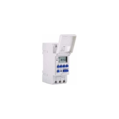Timer LCD, timer elettronico digitale settimanale, 15 A (220 V), FDC, TRIMEC - Crezuo