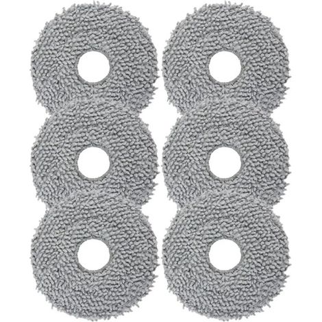 Cleaning Cloth, Compatible With Xiaomi, B101CN X10+ S10+, Dreame S10 Pro L10S Ultra X10 / Omni Mop 2, C102CN, Spare Parts and Accessories (6PCS)