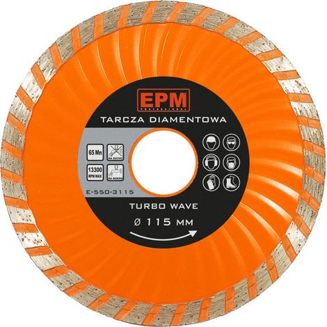 Disco diamantato Turbo Wave 115 mm - E-550-3115 (1/4)