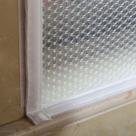 Kit of insulation thermal for windows  Film insulation in EVA  Dimensions 110x120cm  Reduces the condensation and the loss of heat (1/5)