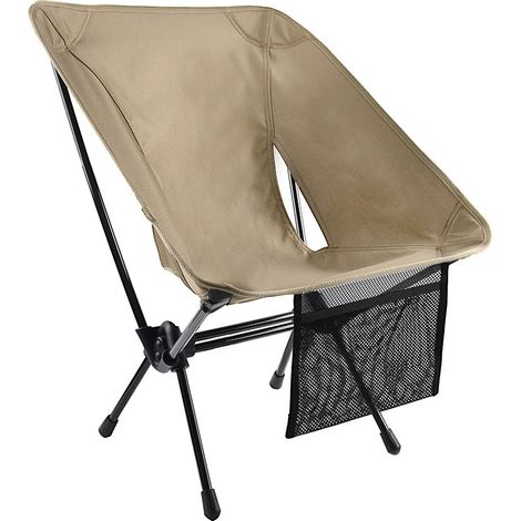 Chaises de camping légères et réglables en hauteur, portables pour adultes avec sac de transport et poches latérales, chaises pliantes d'extérieur pour camping, plage, pêche, voyage, pique-nique (kaki (1/5)