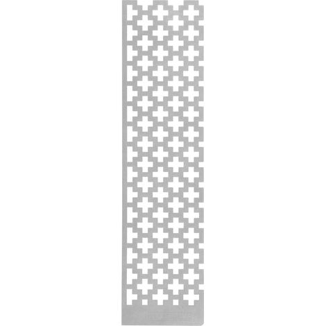 Règle à mailles pour peinture diamant 5D avec grilles vierges, carrée, en acier inoxydable, pour loisirs créatifs, 285 trous (1/5)
