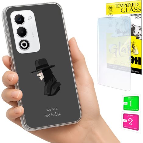 Funda para Oppo A5 5G Photo, cubierta trasera + cristal 9H (1/5)