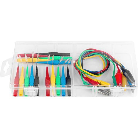 Kit complet de test de circuits automobiles (20 pièces) pour un diagnostic efficace : câble de test pour l'inspection du câblage automobile