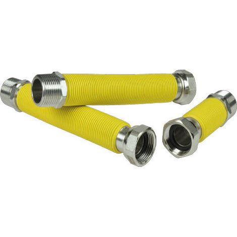 Raccord flexible inox MF 1/2" extensible 200-400 mm – pour installations de gaz