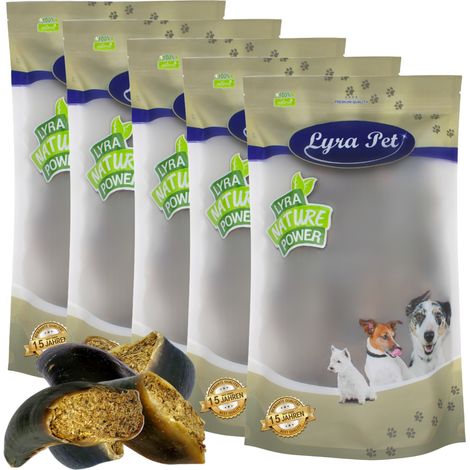 75 pcs. Lyra Pet® Sabots de bœuf farcis à la panse et au foie env. 9 kg (1/5)